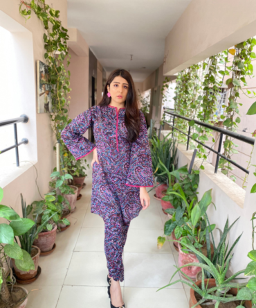 Basics Co-Ord Set - Purple